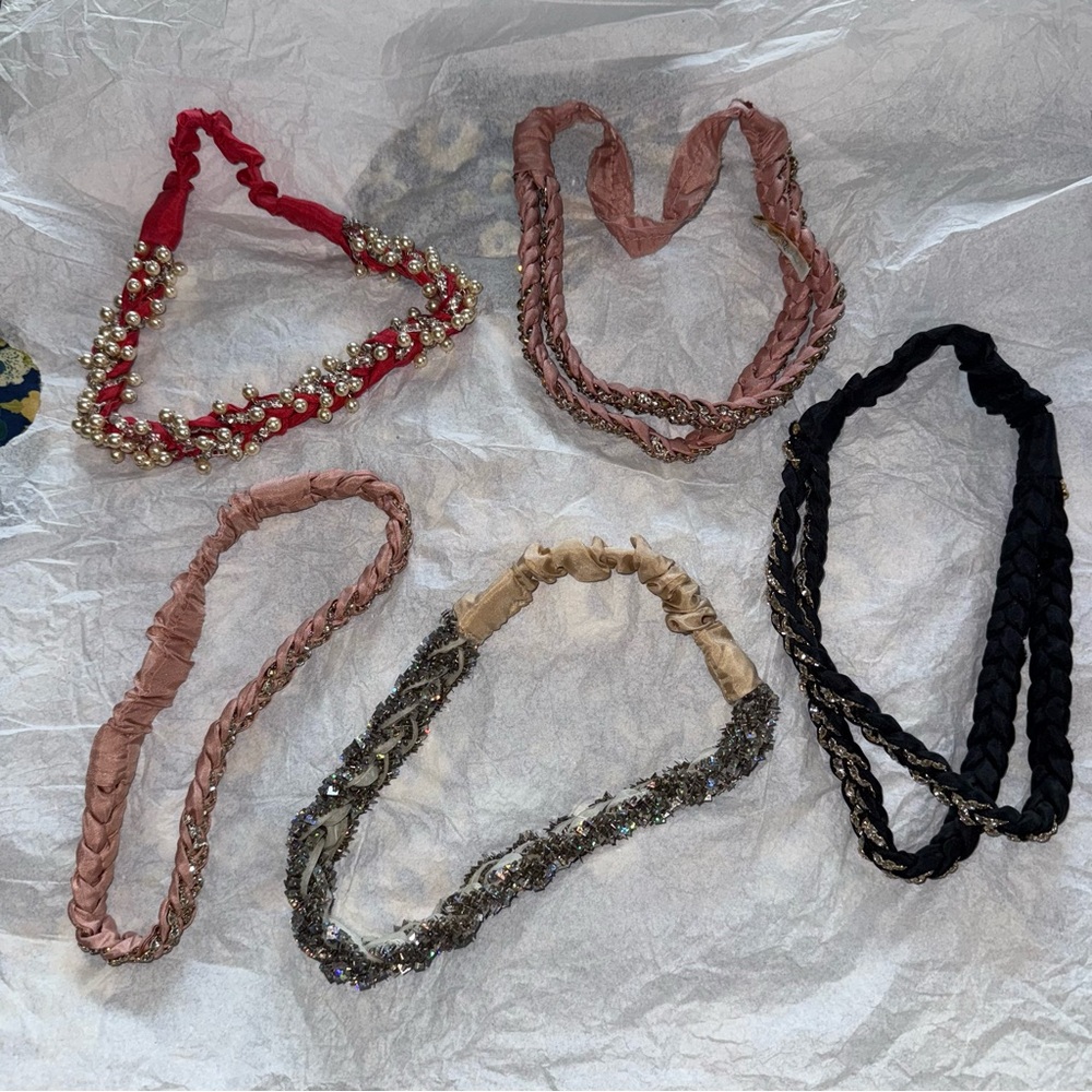 Stacey Lapidus Headbands LOT OF 5